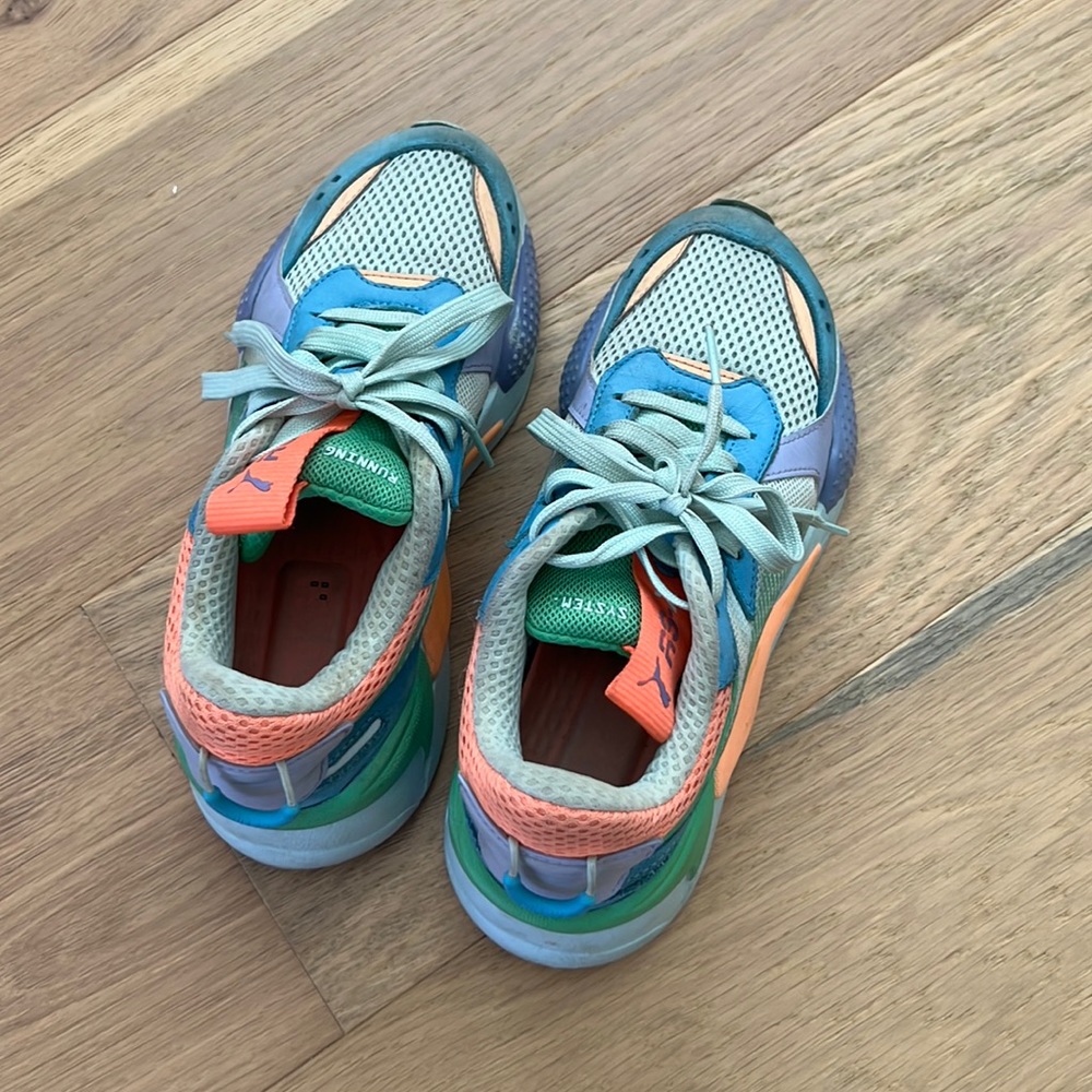 Puma RS-X toys Bonnie Blue sneakers — women’s 6.5
